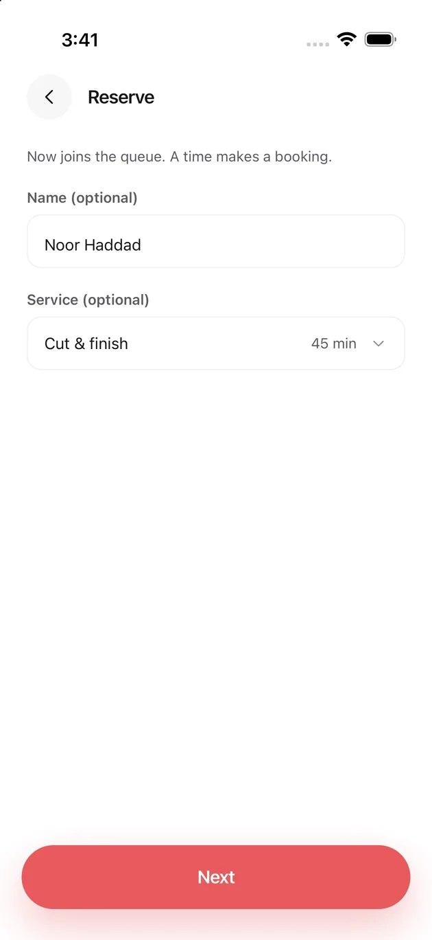 The Chaise app on iPhone: ready for the next step