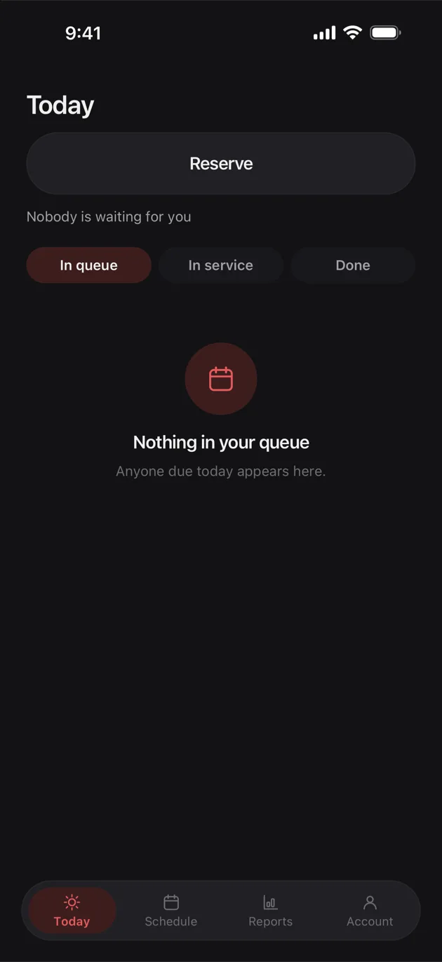 The Chaise app on iPhone: that is it